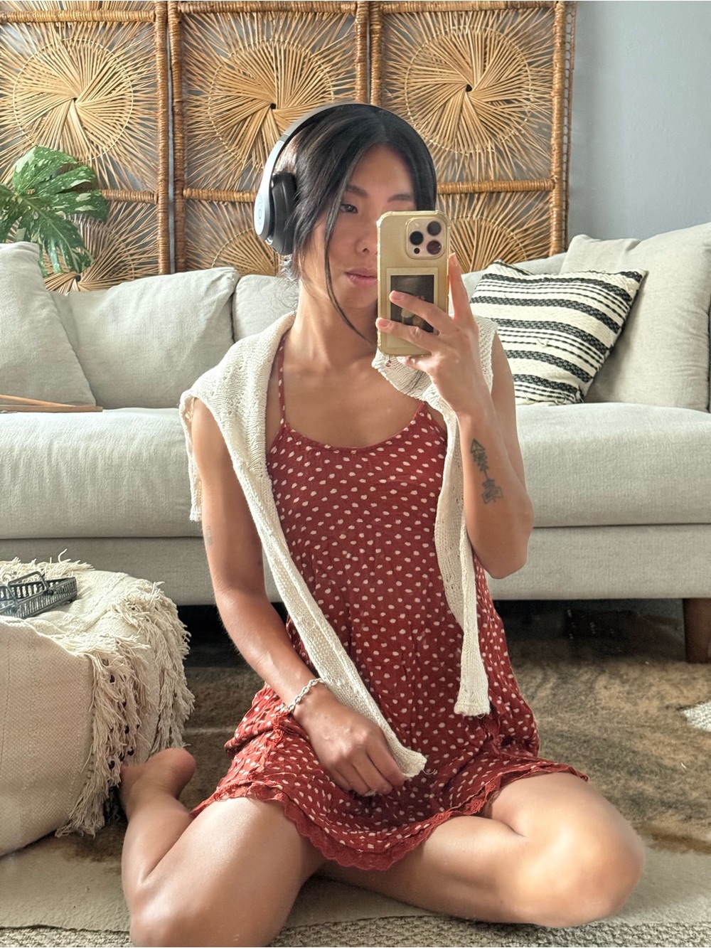Polka Dot Tank Dress